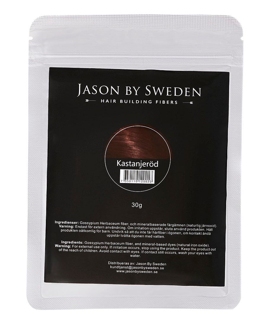 Jason By Sweden - Påfyll - 30g - Auburn - Kastanje