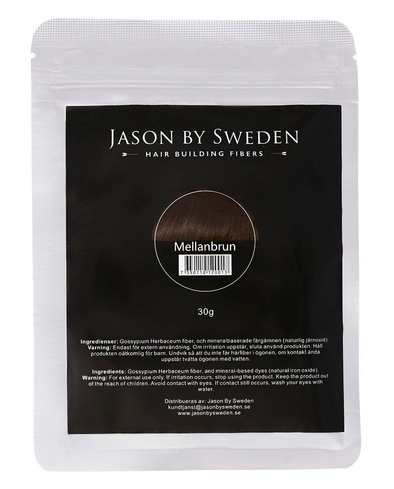 Jason By Sweden - Påfyll - 30g - Medium Brun - Medium brun