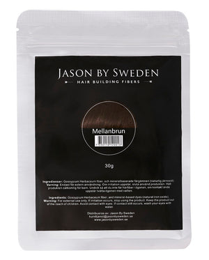 Jason By Sweden - Refill - 30g - Medium Brown -  Mellem brun