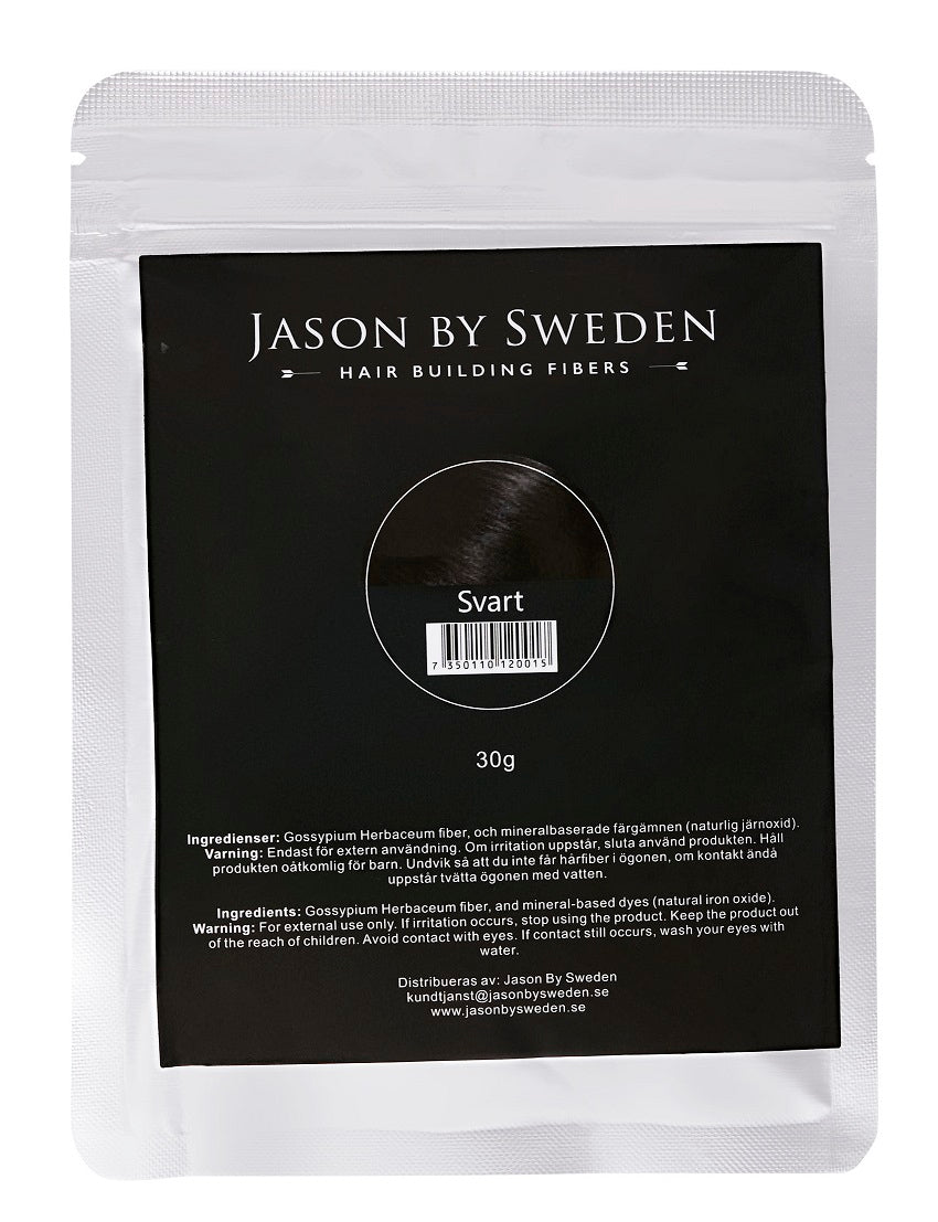 Jason By Sweden - Refill - 30g - Black - Sort