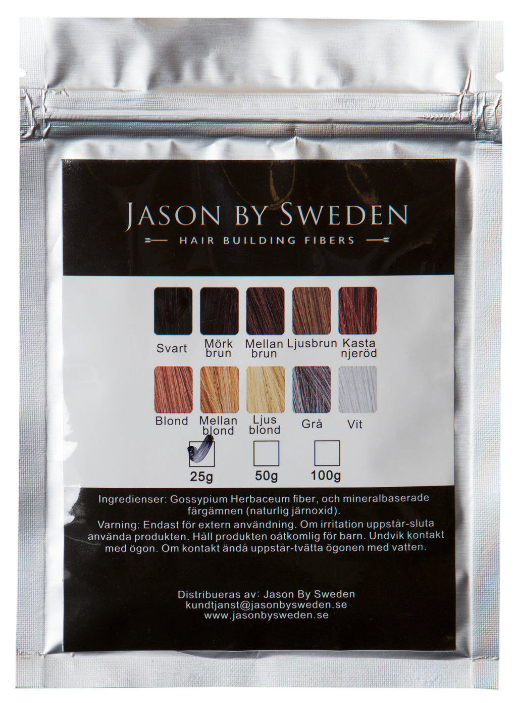 Jason By Sweden - Påfyll - 30g - Lys blond - Lys blond
