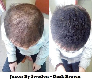 Jason By Sweden - Refill - 30g - Dark Brown -  Mørkebrun