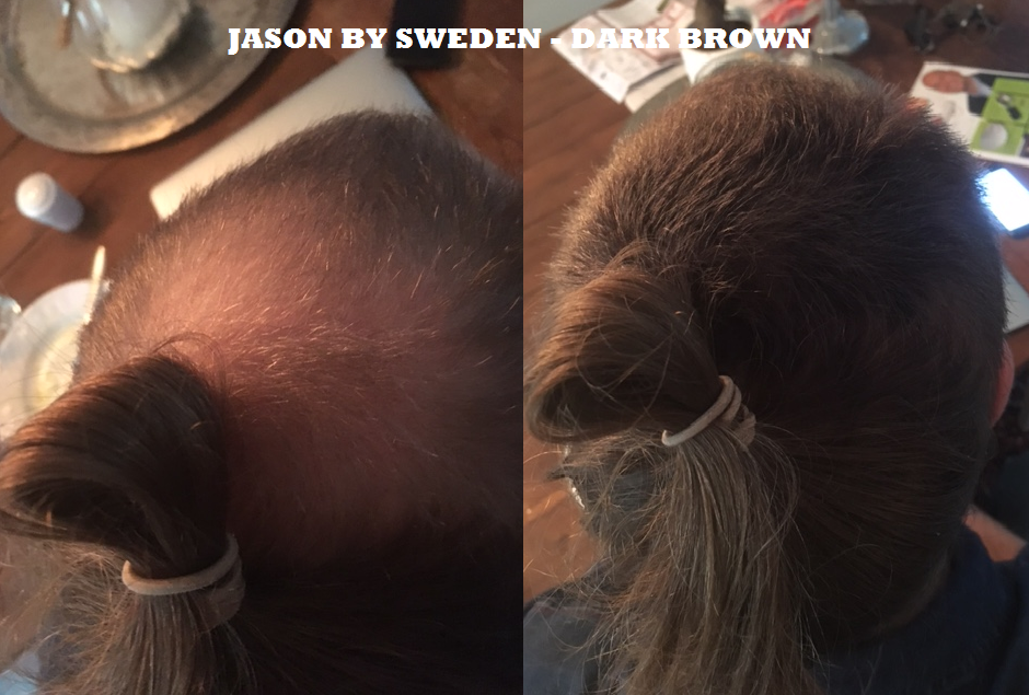 Jason By Sweden - Refill - 30g - Dark Brown -  Mørkebrun